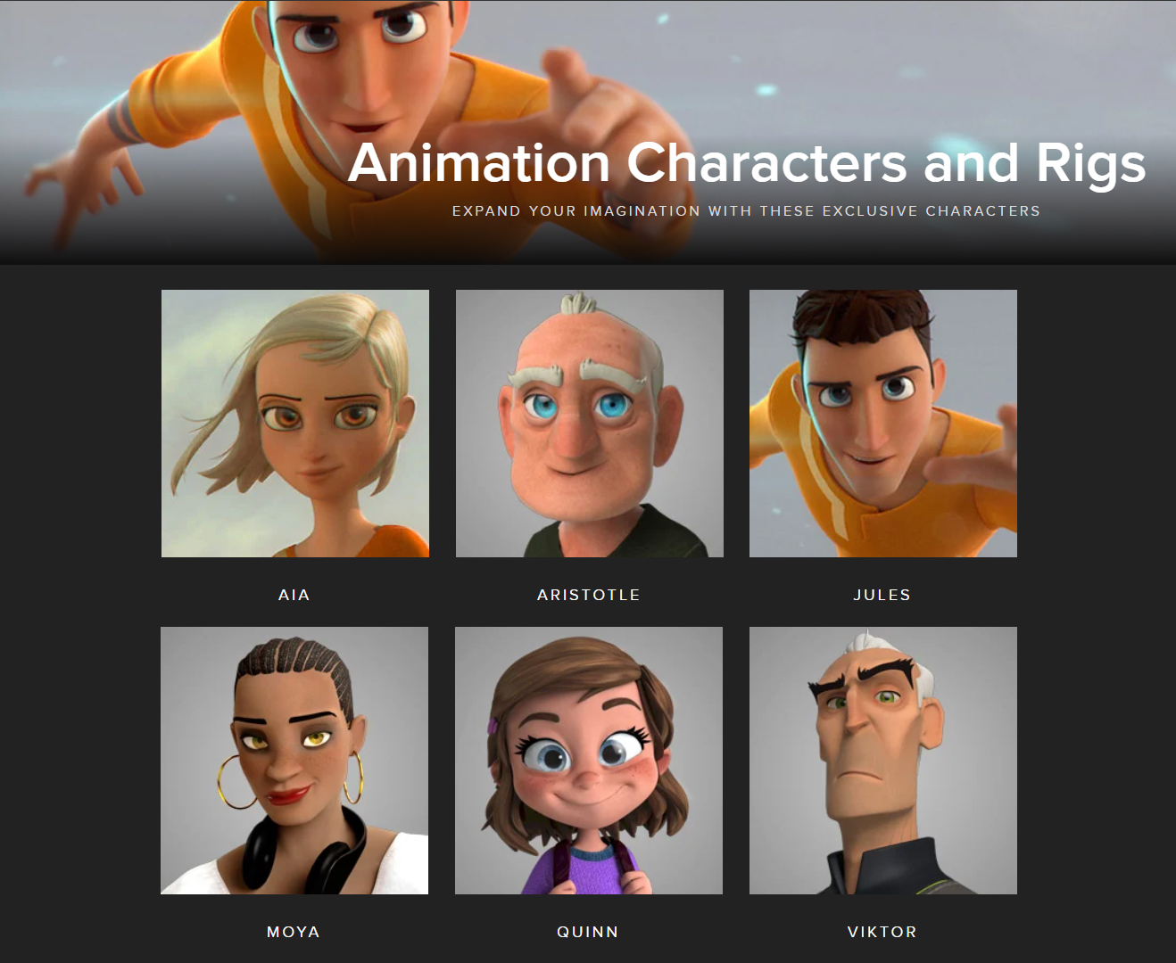 Animation Mentor Rigs 2024 - Free Daz 3D Models