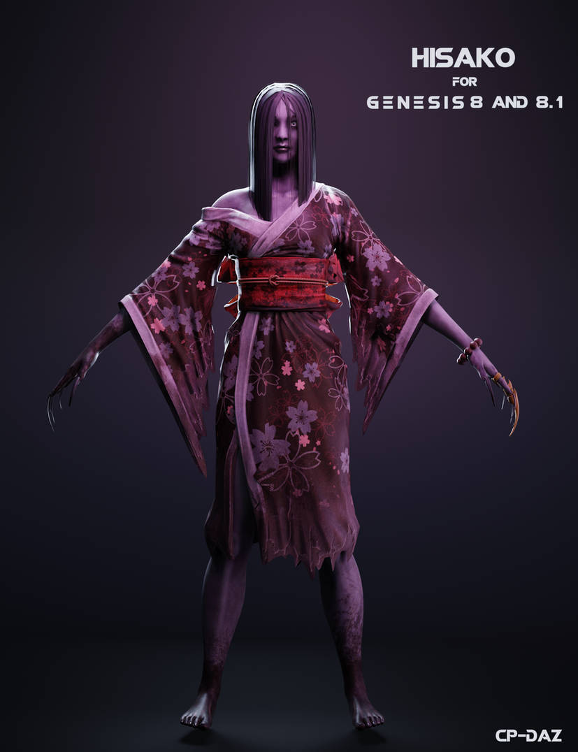 Hisako For Genesis 8 and 8.1 Female