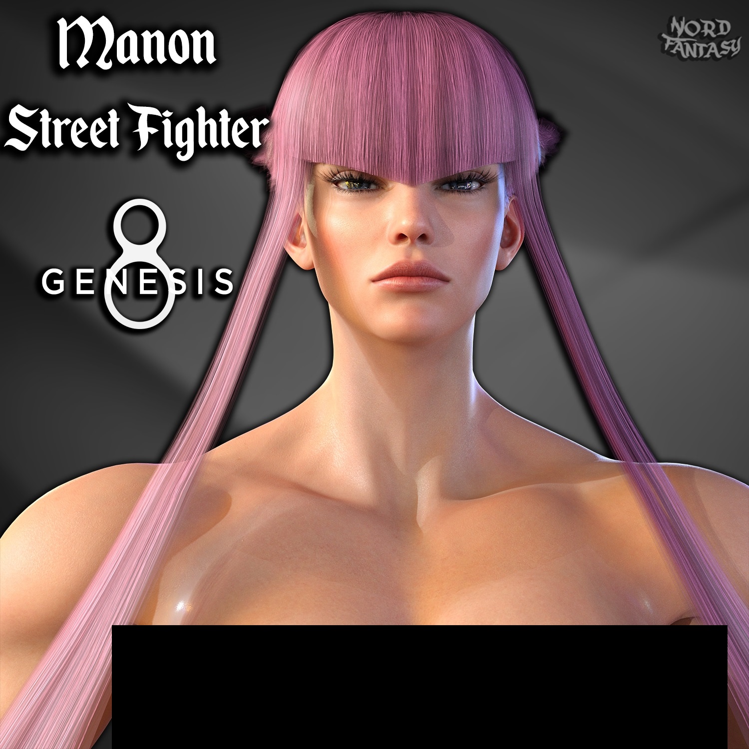 Manon Street Fighter (DAZ G8F) UPDATE Nord Fantasy 2024 Free Daz