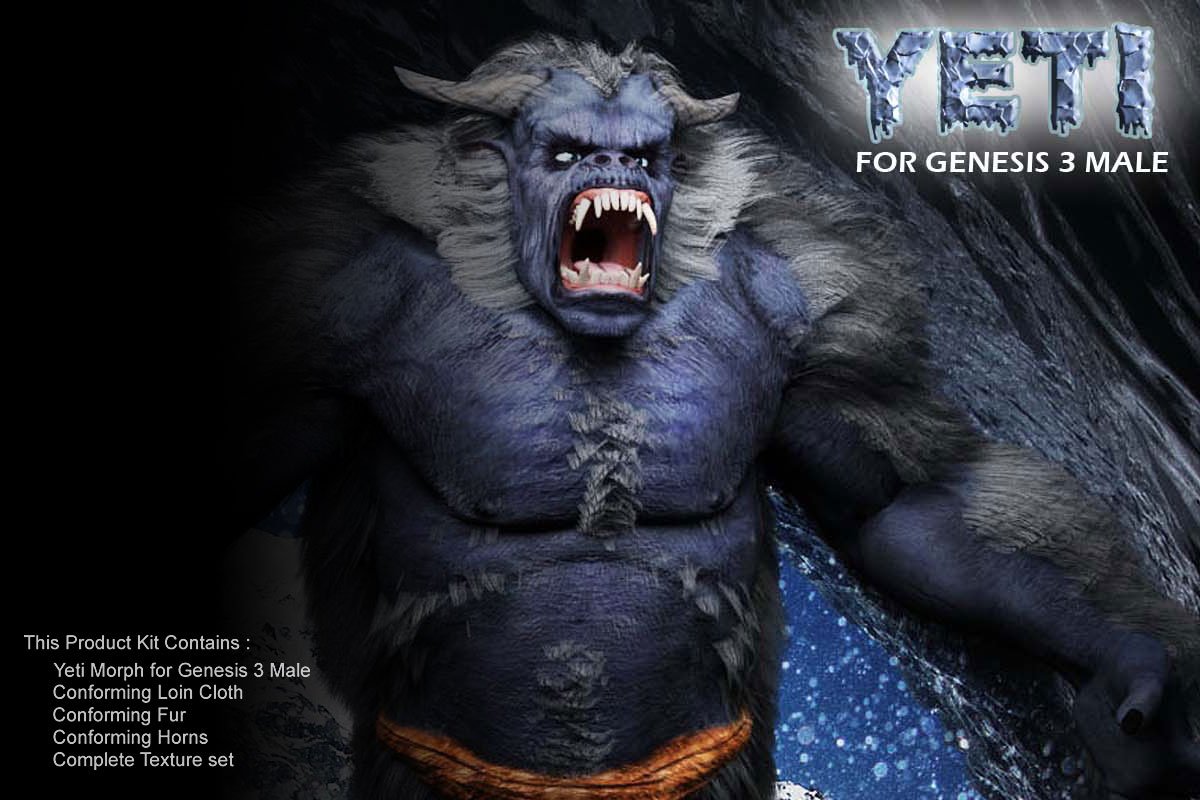 The Yeti For Genesis 3 Male (Repost)