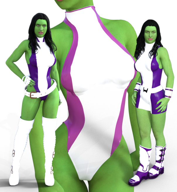 Custom She-Hulk for Classic Genesis