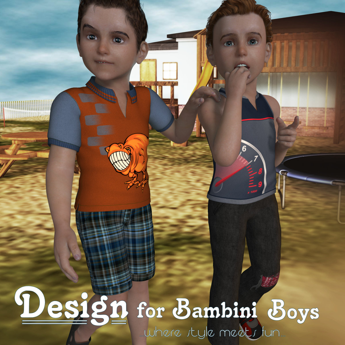 Design for Bambini Boys K4_Poser