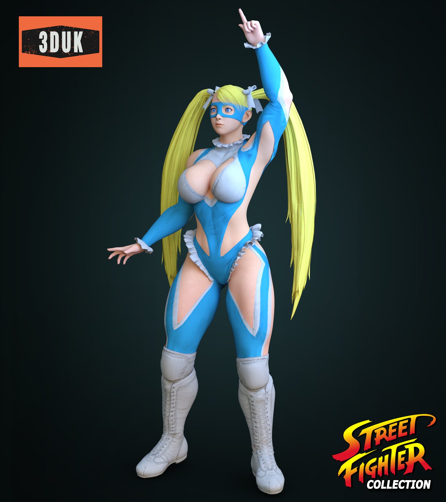 SF6 Cammy for G8F  3d Models for Daz Studio and Poser