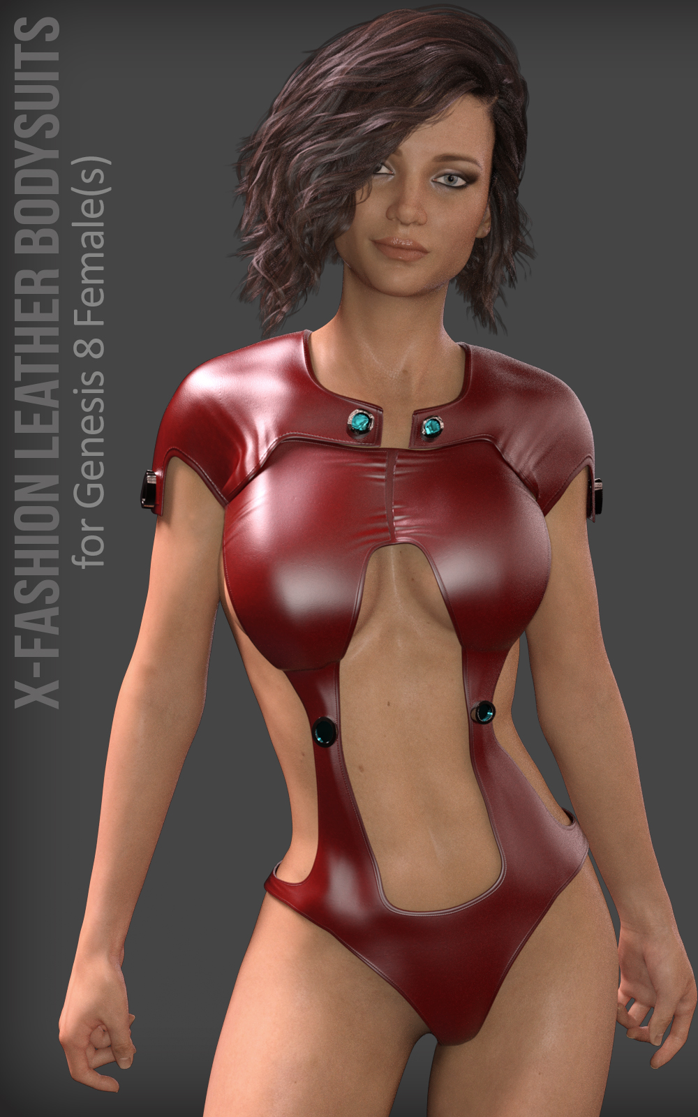 Female Full Bodysuit - 3D Model by vicky180