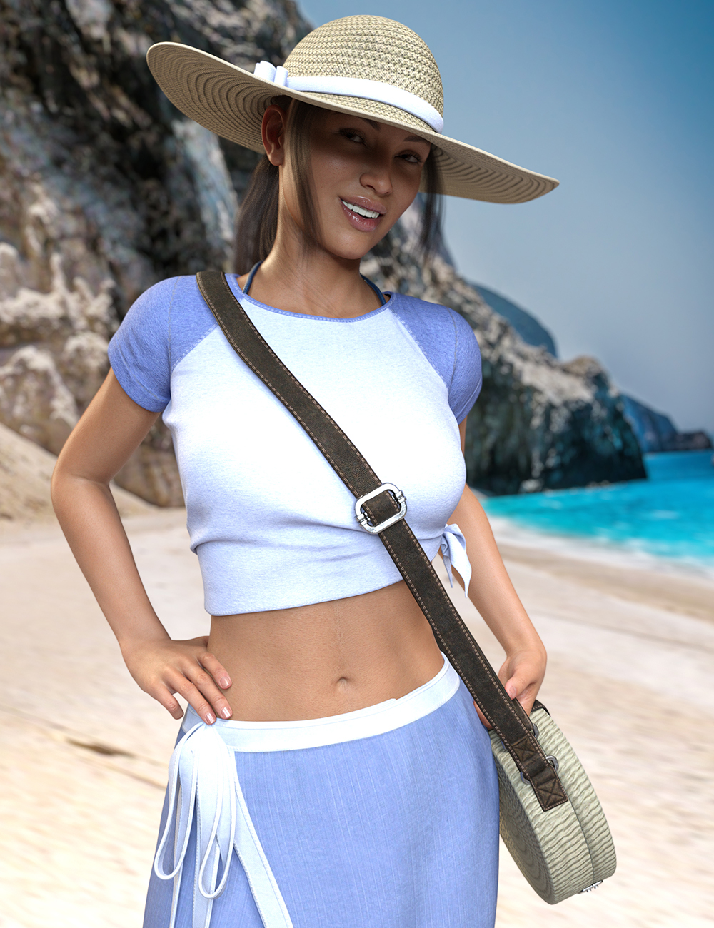 It’s Always Summer Outfit For Genesis 8 Females (Repost)
