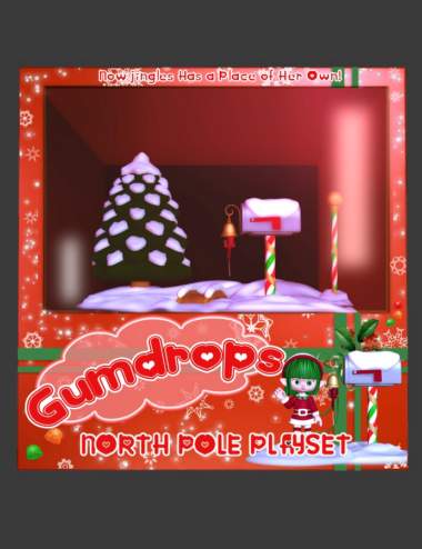 Gumdrops North Pole Playset