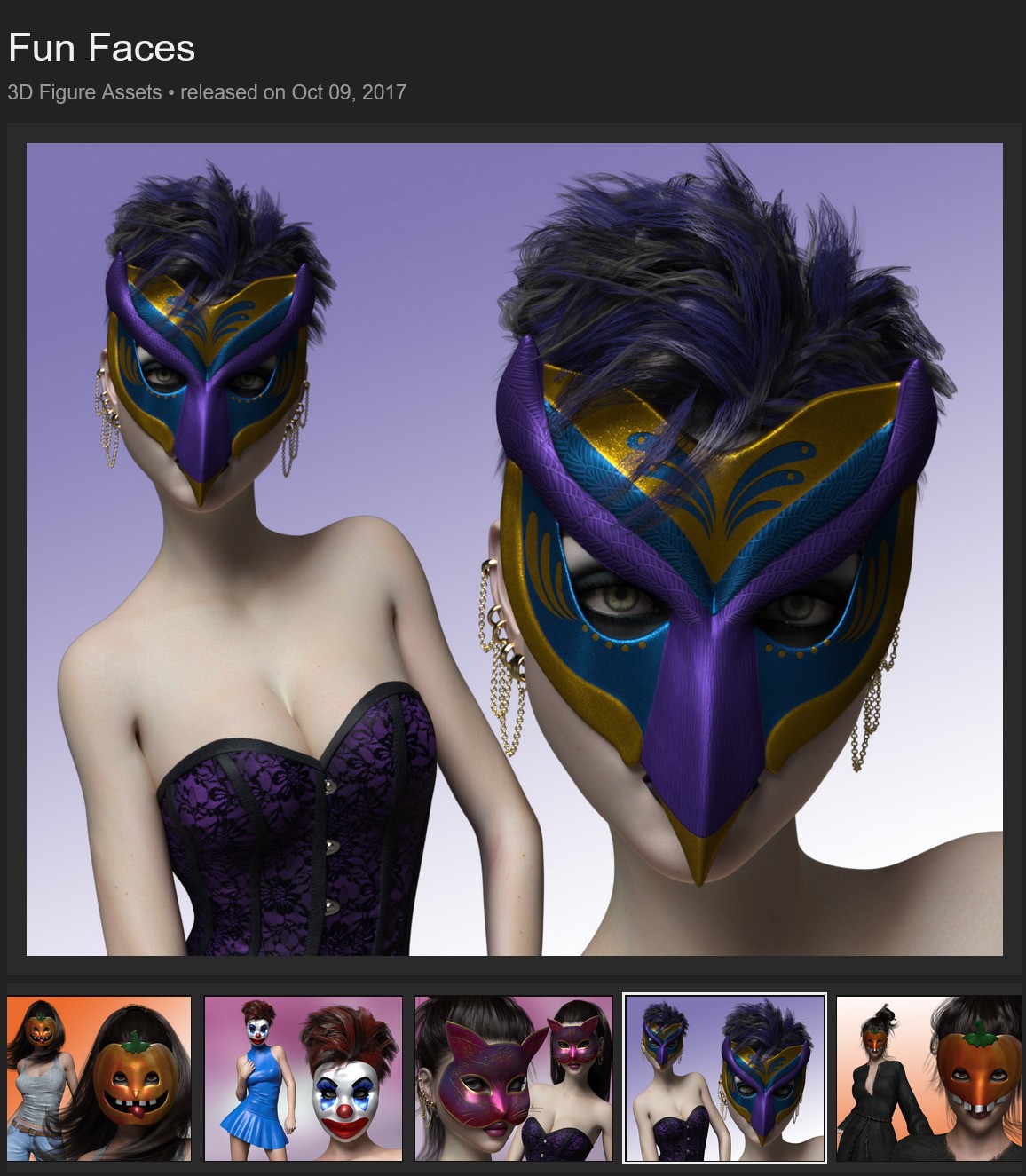 Fun Faces - (Masks for GF8 + GF3)