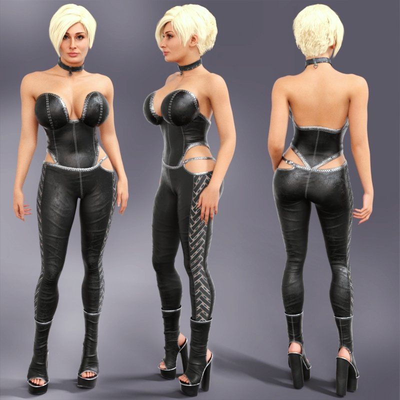 Valentina Lingerie For Genesis 3 Female 2024 - Free Daz 3D Models