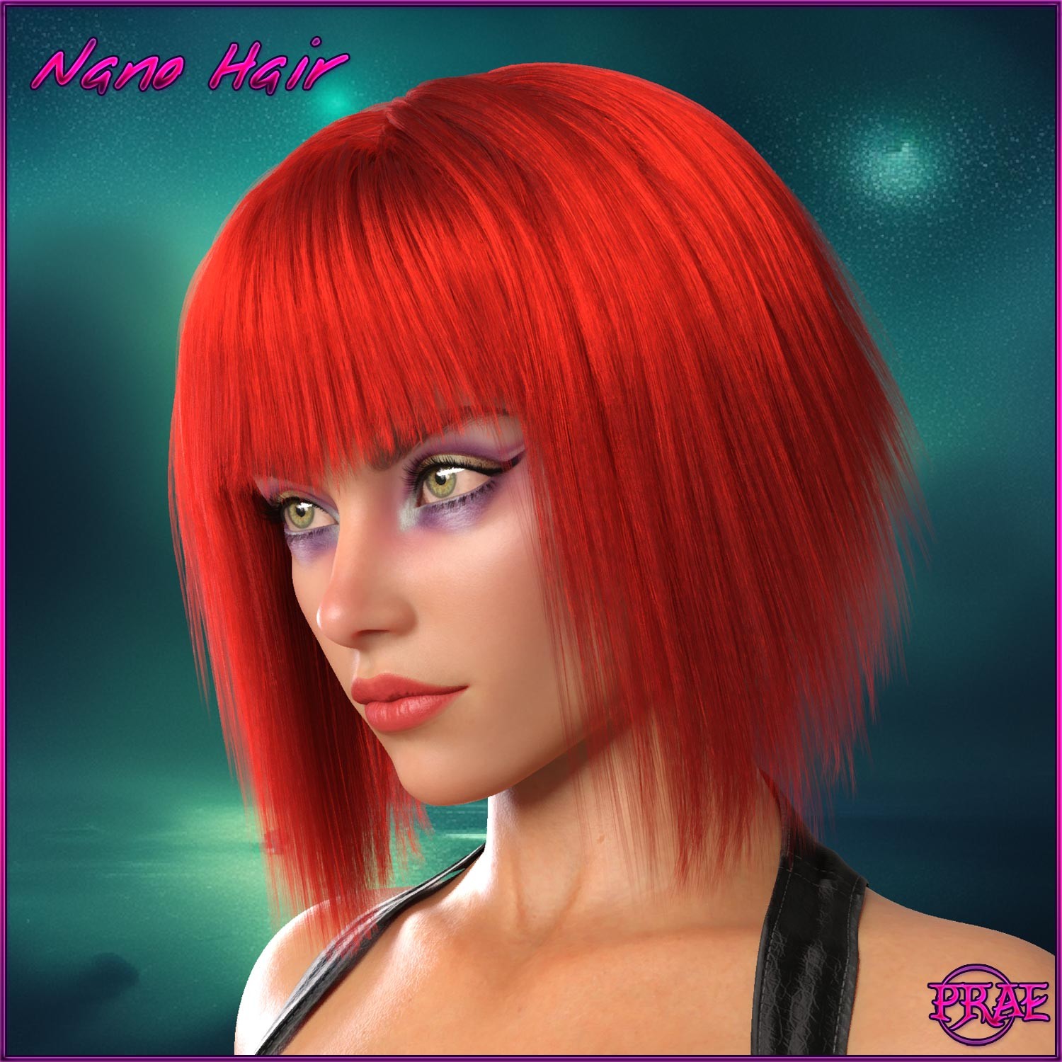 3D Hair style for girl V82 3D Model $15 - .3ds .dae .fbx .ma .max