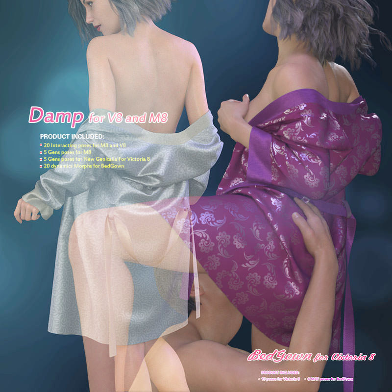 Bed Gown For Victoria 8 & Damp For V8 And M8 [Repost]