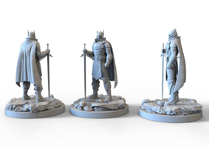 Medival Batman 3D Print Model