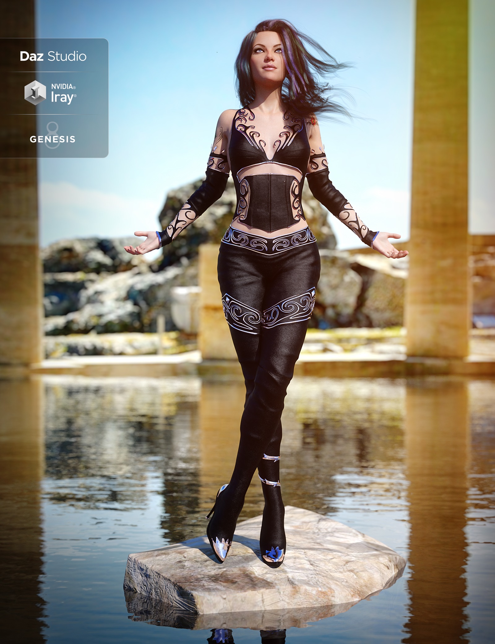 VoidBright Outfit for Genesis 8 Female(s)